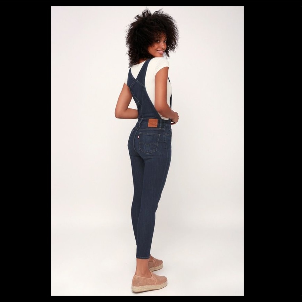 New! Levi’s skinny overalls - Picture 3 of 8